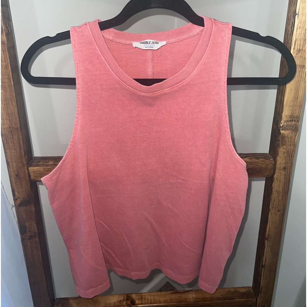 Pink Tank Top - DOUBLE ZERO - Medium